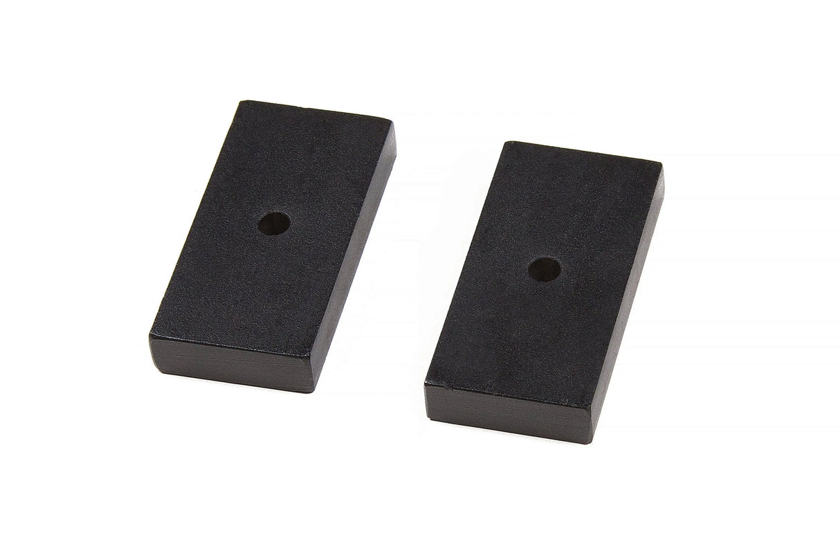 Rear Lift Blocks - Steel | 1 Inch Lift | 2.5in Wide | Universal Fitment BDS Suspension