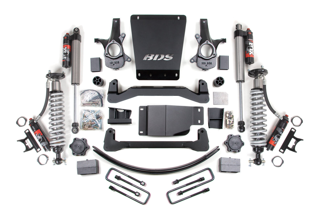 6 Inch Lift Kit | FOX Performance Elite Coilover | Chevy Silverado or GMC Sierra 1500 (07-13) 4WD