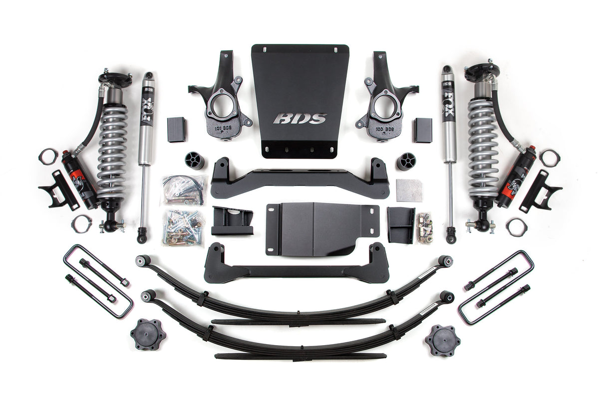 6 Inch Lift Kit | FOX Performance Elite Coilover | Chevy Silverado or GMC Sierra 1500 (07-13) 4WD