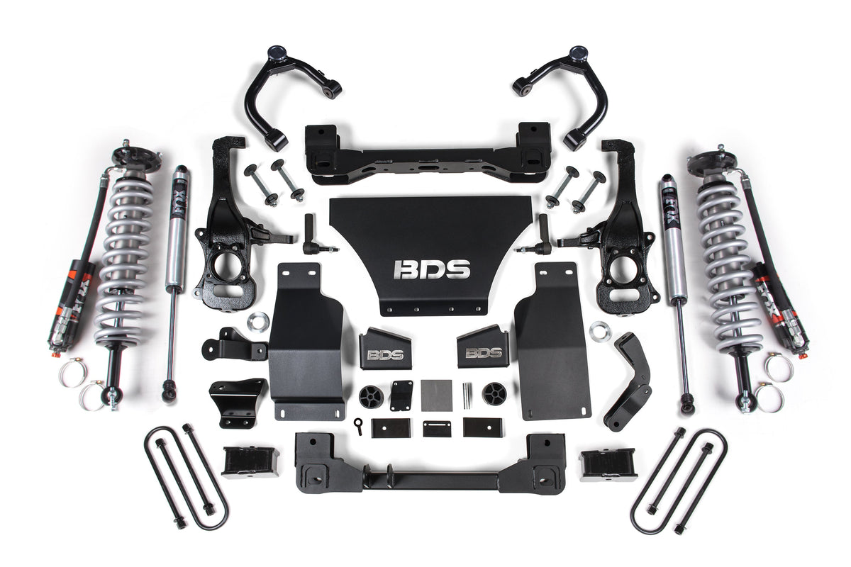 2.5 Inch Lift Kit | FOX 2.5 Performance Elite Coil-Over | Chevy Trail Boss or GMC AT4 1500 (25-26) 4WD | Gas