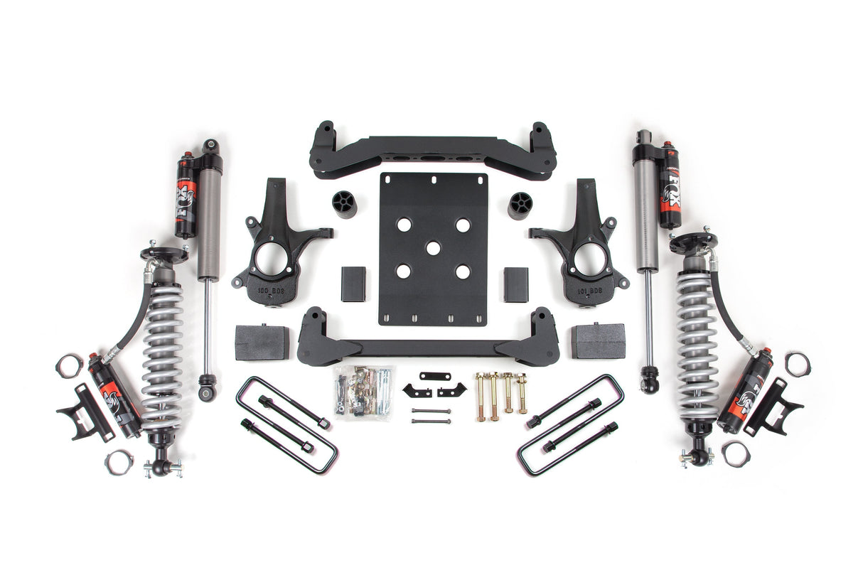 4 Inch Lift Kit | FOX Performance Elite Coilover | Chevy Silverado or GMC Sierra 1500 (07-13) 2WD