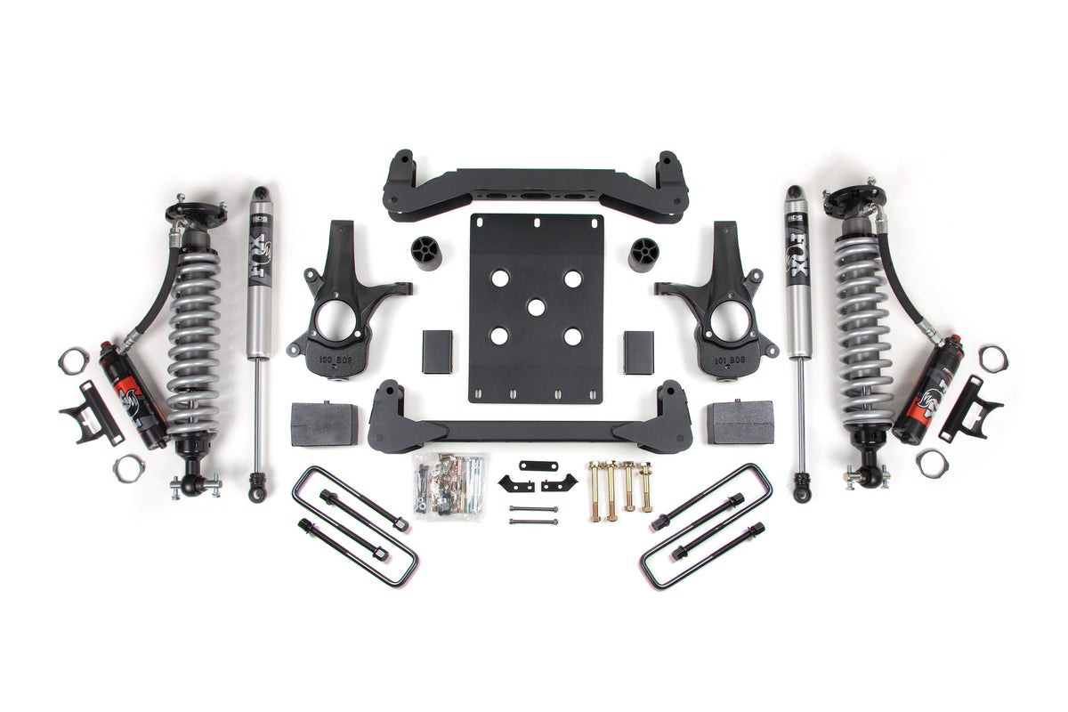 4 Inch Lift Kit | FOX Performance Elite Coilover | Chevy Silverado or GMC Sierra 1500 (07-13) 2WD