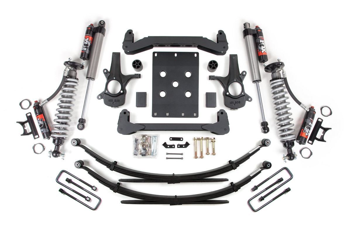 4 Inch Lift Kit | FOX Performance Elite Coilover | Chevy Silverado or GMC Sierra 1500 (07-13) 2WD
