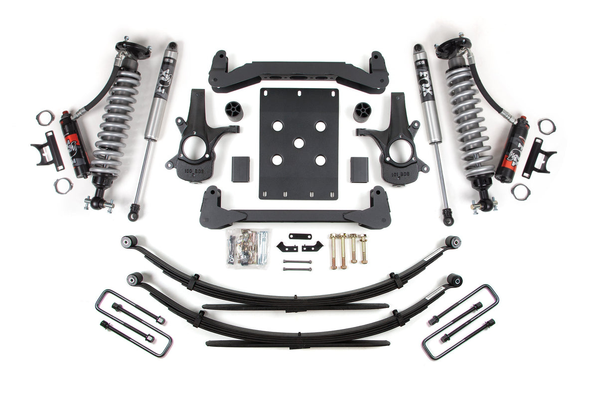 4 Inch Lift Kit | FOX Performance Elite Coilover | Chevy Silverado or GMC Sierra 1500 (07-13) 2WD