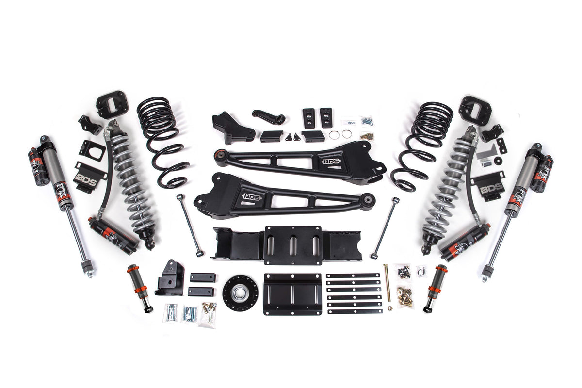 4 Inch Lift Kit w/ Radius Arm | Extended Travel | Ram 2500 (25-26) 4WD | Diesel