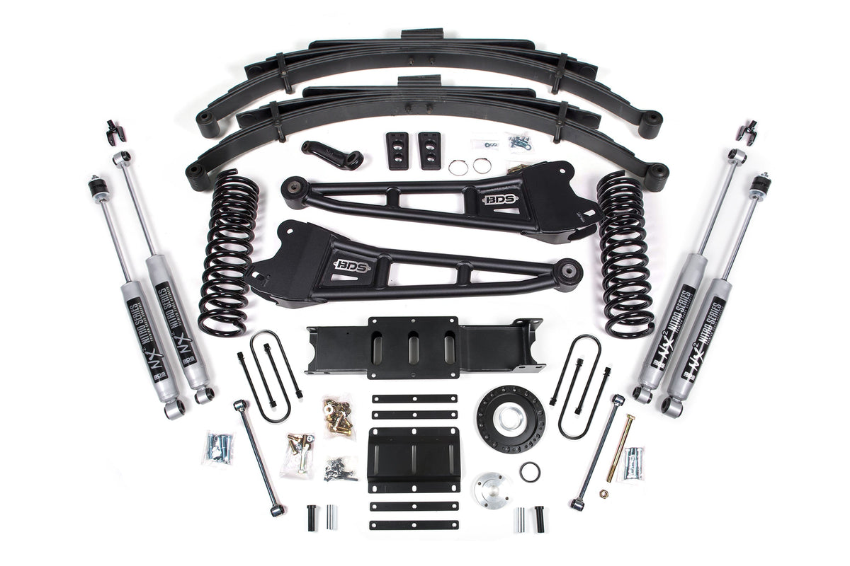 6 Inch Lift Kit w/ Radius Arm | Ram 3500 (13-18) 4WD | Diesel BDS Suspension
