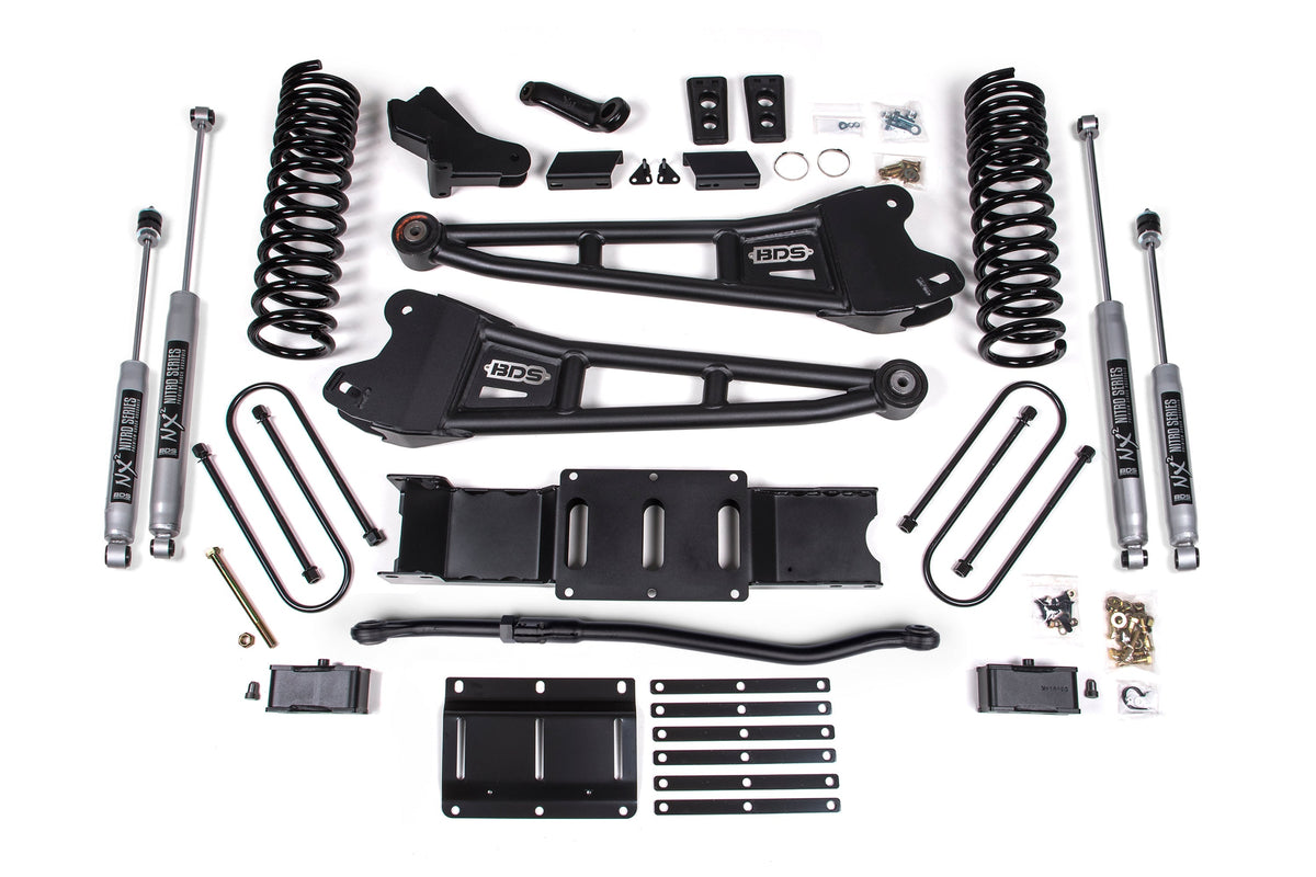 4 Inch Lift Kit w/ Radius Arm | Ram 3500 (25-26) 4WD | Diesel BDS Suspension