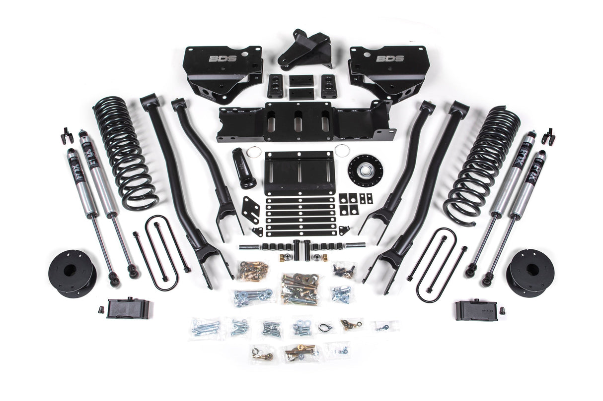 4 Inch Lift Kit w/ 4-Link | Extended Travel | Ram 3500 (25-26) 4WD | Diesel BDS Suspension