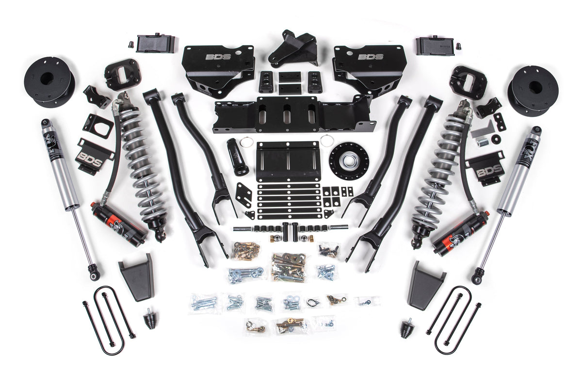 4 Inch Lift Kit w/ 4-Link | Extended Travel | Ram 3500 (25-26) 4WD | Diesel BDS Suspension