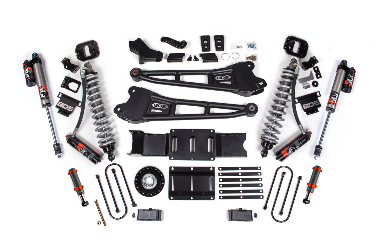4 Inch Lift Kit w/ Radius Arm | Extended Travel | Ram 3500 (25-26) 4WD | Diesel BDS Suspension