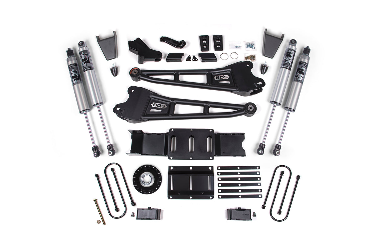 4 Inch Lift Kit w/ Radius Arm | Extended Travel | Ram 3500 (25-26) 4WD | Diesel BDS Suspension