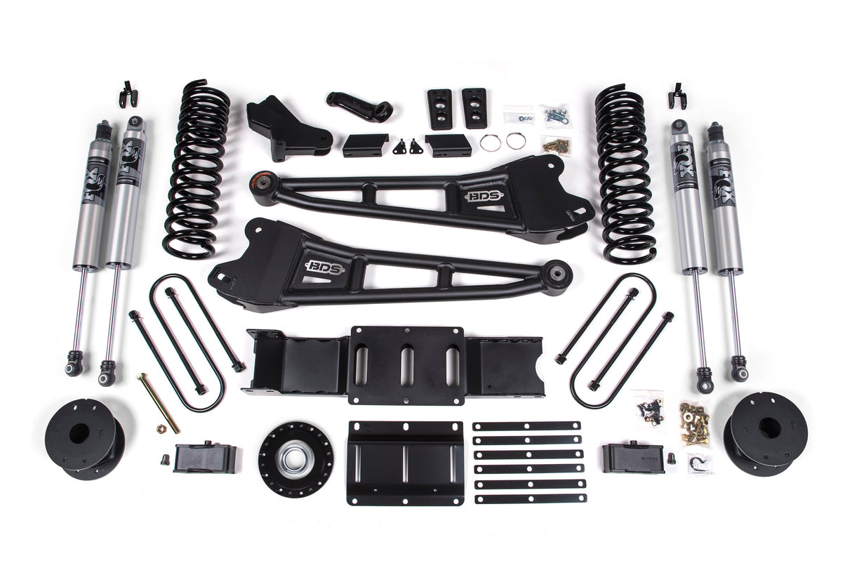 4 Inch Lift Kit w/ Radius Arm | Extended Travel | Ram 3500 (25-26) 4WD | Diesel BDS Suspension