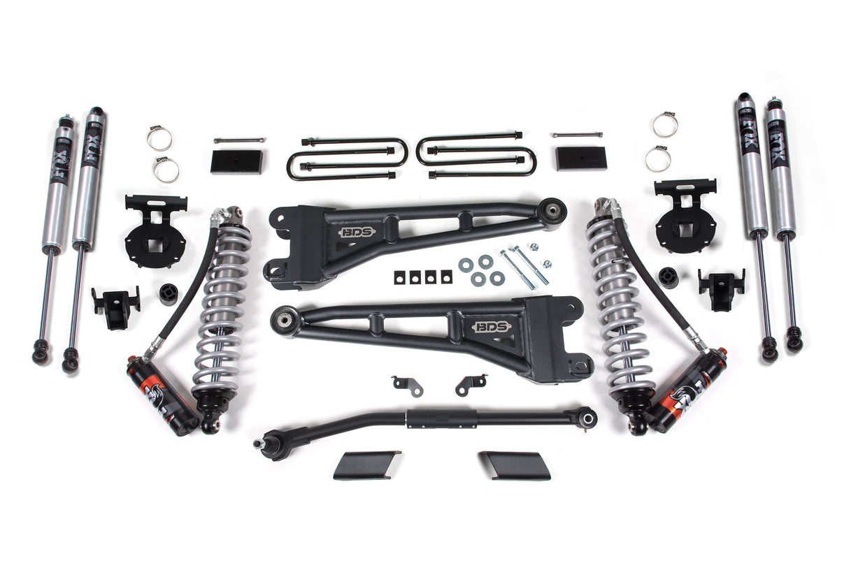 3 Inch Lift Kit w/ Radius Arm | FOX 2.5 Coilover Conversion - Performance Elite | Ford F250/F350 Super Duty (23-26) 4WD BDS Suspension