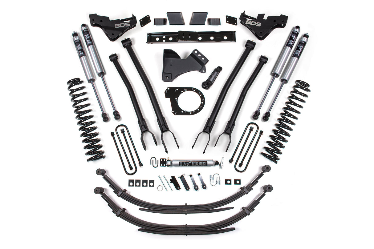 7 Inch Lift Kit w/ 4-Link | Ford F250/F350 Super Duty (23-26) 4WD | Diesel