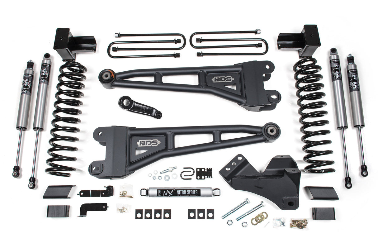 5 Inch Lift Kit w/ Radius Arm | Ford F350 Super Duty DRW (23-26) 4WD | Gas BDS Suspension
