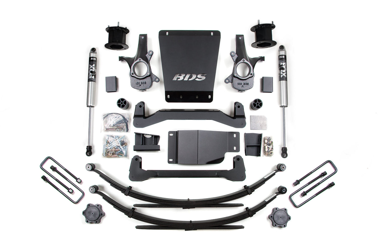4.5 Inch Lift Kit | Chevy Silverado or GMC Sierra 1500 (07-13) 4WD BDS Suspension