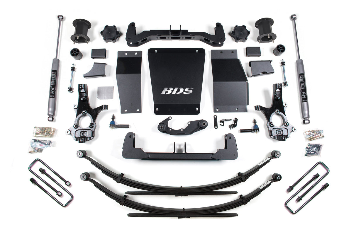6.5 Inch Lift Kit | Chevy Silverado or GMC Sierra 1500 (14-18) 4WD BDS Suspension