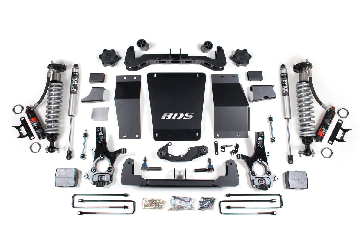 6 Inch Lift Kit | FOX 2.5 Performance Elite Coilover | Chevy Silverado or GMC Sierra 1500 (14-18) 4WD