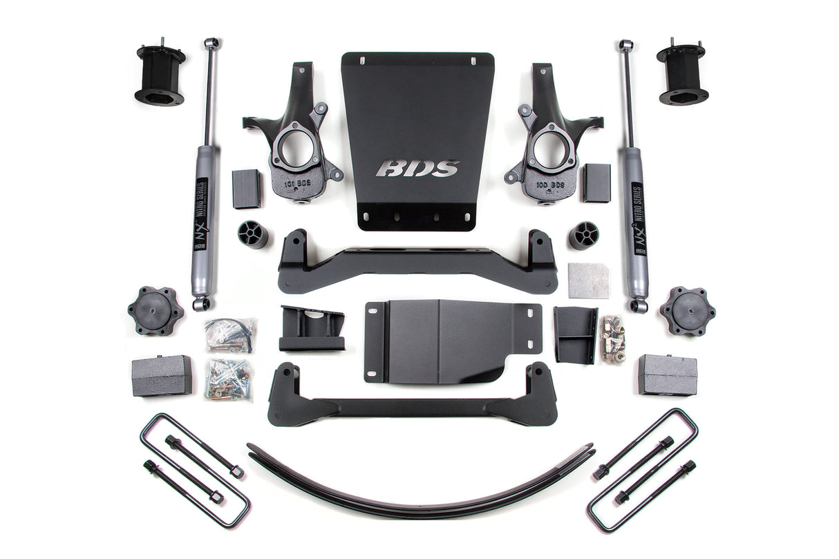 6 Inch Lift Kit | Chevy Silverado or GMC Sierra 1500 (07-13) 4WD BDS Suspension