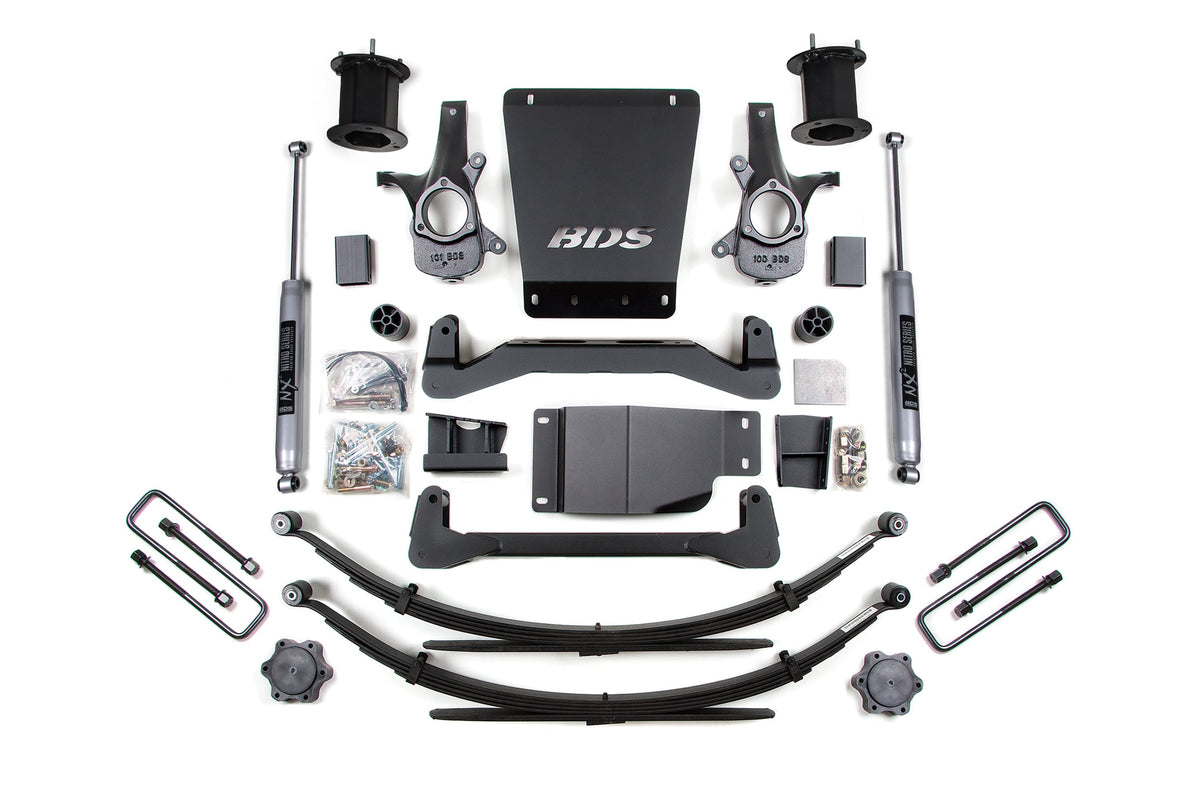 6 Inch Lift Kit | Chevy Silverado or GMC Sierra 1500 (07-13) 4WD