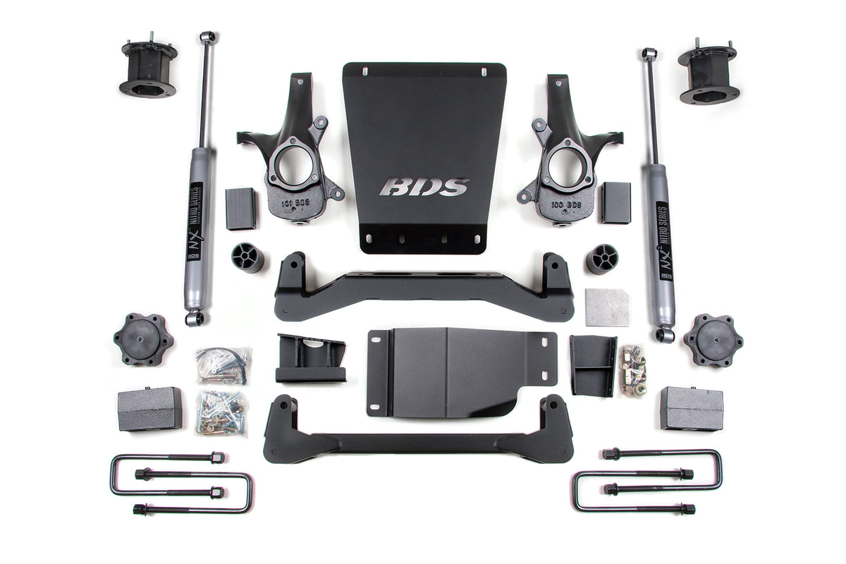 4.5 Inch Lift Kit | Chevy Silverado or GMC Sierra 1500 (07-13) 4WD
