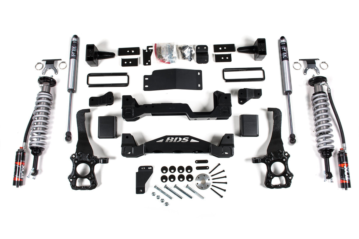 6 Inch Lift Kit | FOX 2.5 Performance Elite Coil-Over | Ford F150 (15-20) 4WD BDS Suspension