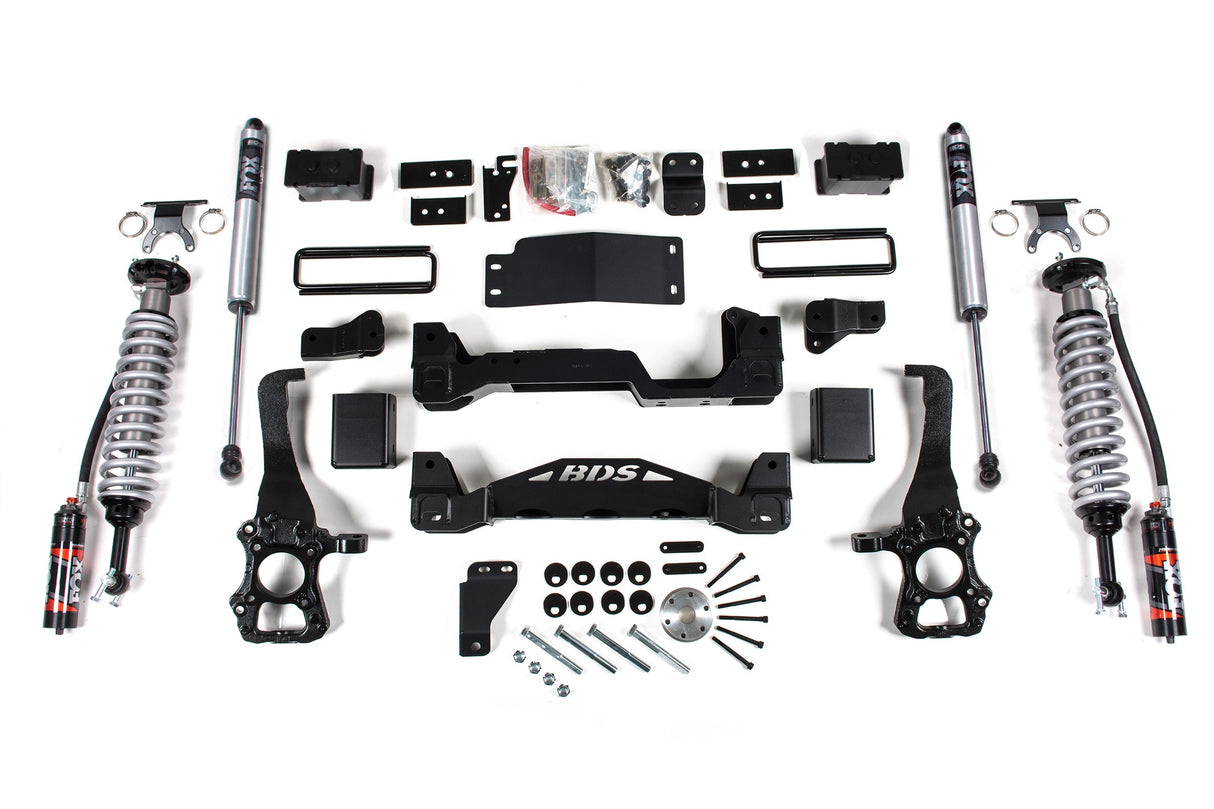 6 Inch Lift Kit | FOX 2.5 Performance Elite Coil-Over | Ford F150 (15-20) 4WD BDS Suspension