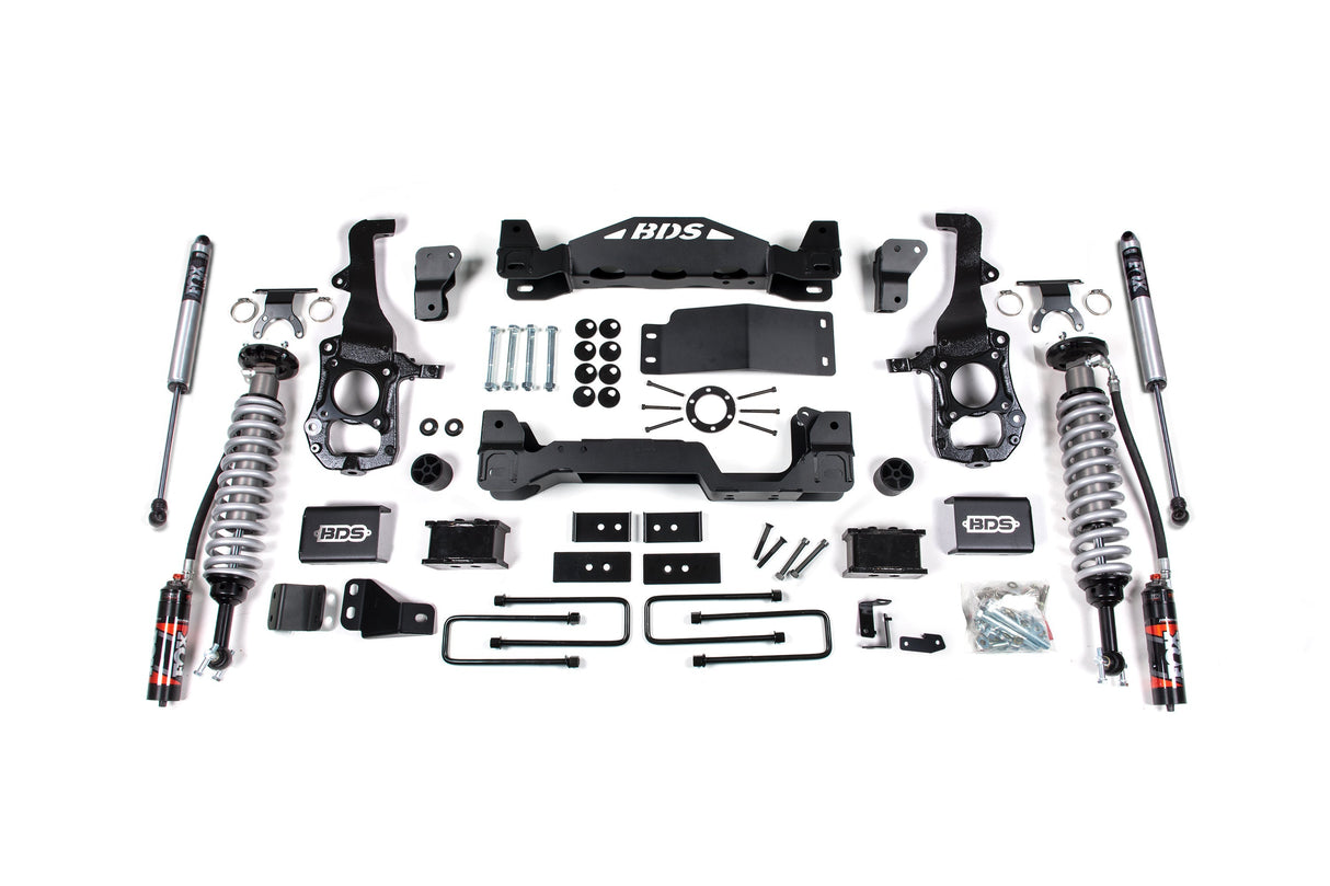 6 Inch Lift Kit | FOX 2.5 Performance Elite Coil-Over | Ford F150 (21-26) 4WD BDS Suspension