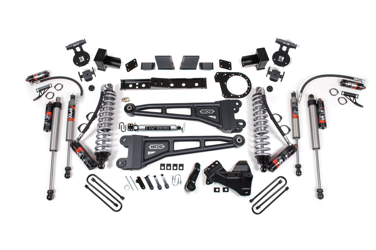 6 Inch Lift Kit w/ Radius Arm | FOX 2.5 Performance Elite Coil-Over Conversion | Ford F350 Super Duty DRW (20-22) 4WD | Diesel BDS Suspension