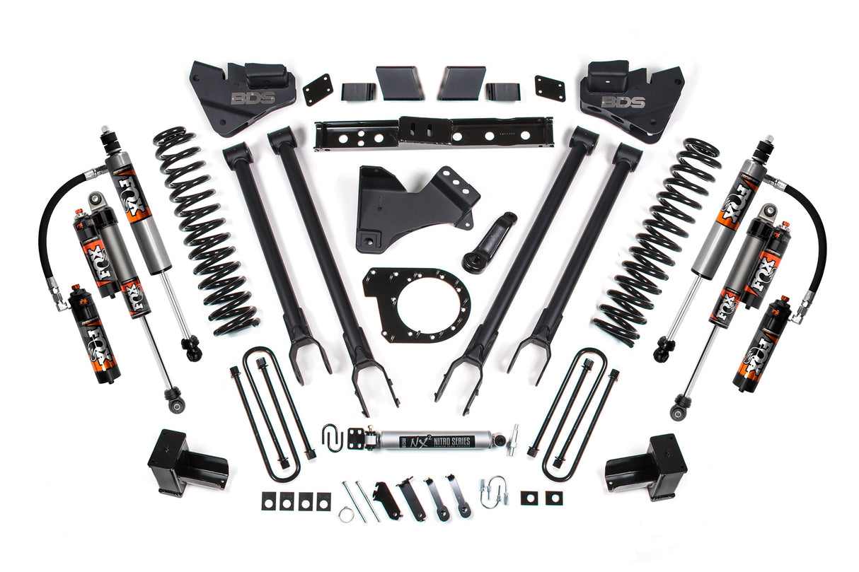 7 Inch Lift Kit w/ 4-Link | Ford F250/F350 Super Duty (20-22) 4WD | Diesel BDS Suspension