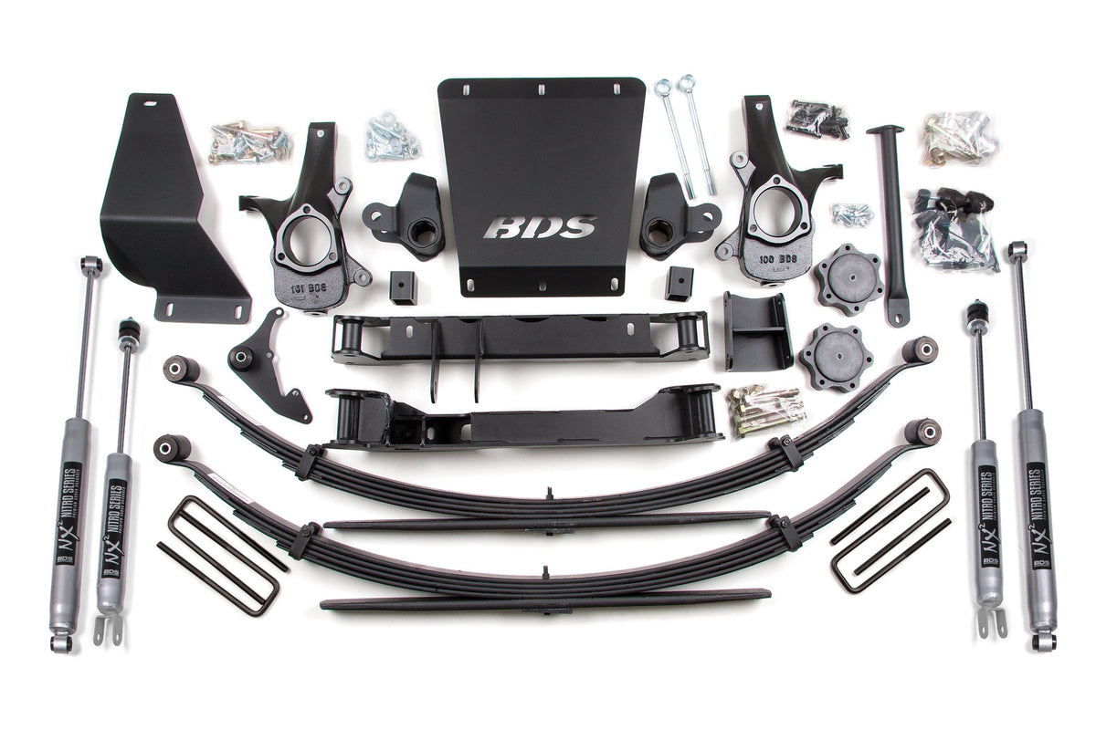 4.5 Inch Lift Kit | Chevy Silverado or GMC Sierra 1500 (99-06) 4WD BDS Suspension
