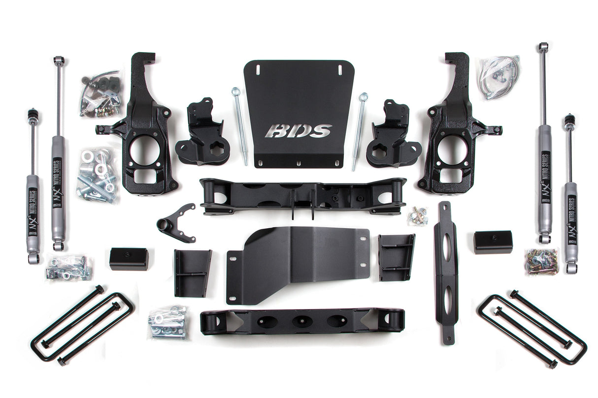 6.5 Inch Lift Kit | Chevy Silverado or GMC Sierra 2500HD/3500 (11-19) BDS Suspension