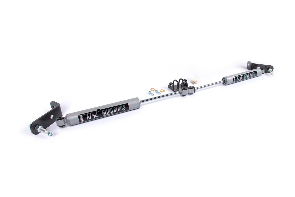 Dual Steering Stabilizer Kit w/ NX2 Shocks | Chevy Silverado & GMC Sierra 1500 (99-06) 4WD BDS Suspension