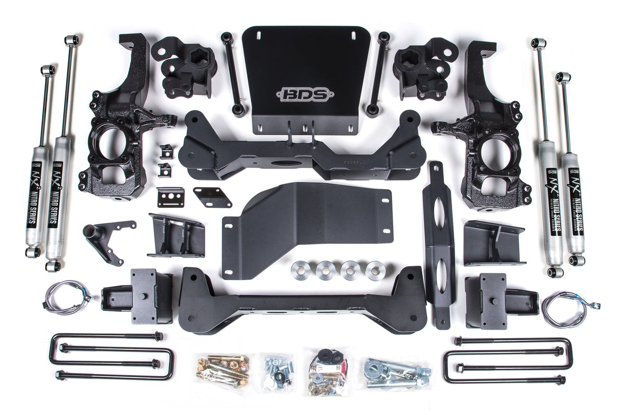 6.5 Inch Lift Kit | Chevy Silverado or GMC Sierra 2500HD/3500HD (20-26) 4WD BDS Suspension