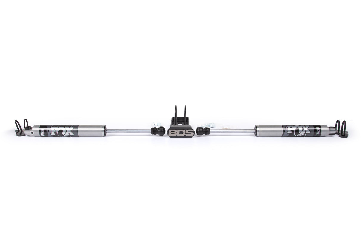 Dual Steering Stabilizer kit W/ FOX 2.0 Performance Shocks | Jeep Wrangler JL (18-27) and Gladiator JT (20-26) BDS Suspension