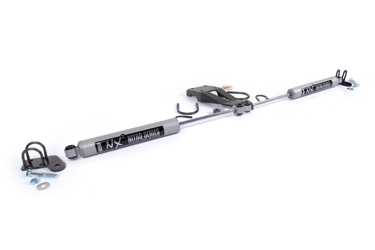 Dual Steering Stabilizer Kit w/ NX2 Shocks | Jeep Grand Cherokee WJ (99-04) BDS Suspension