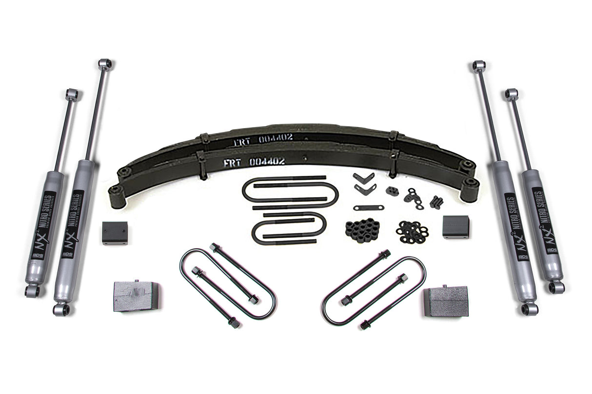 4 Inch Lift Kit | Jeep Cherokee SJ, Wagoneer, Grand Wagoneer, or J10/J20 (74-89) BDS Suspension