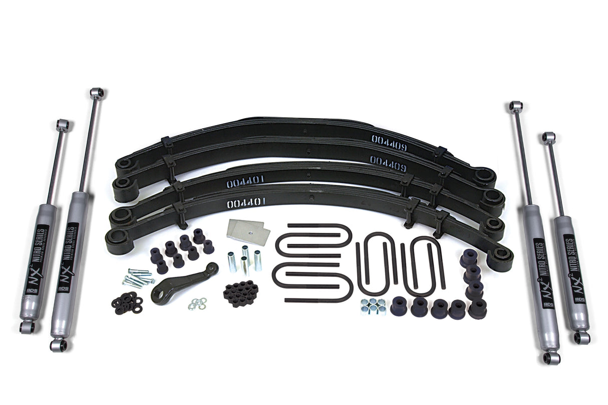 4 Inch Lift Kit | Jeep CJ5/CJ7 (82-86) BDS Suspension