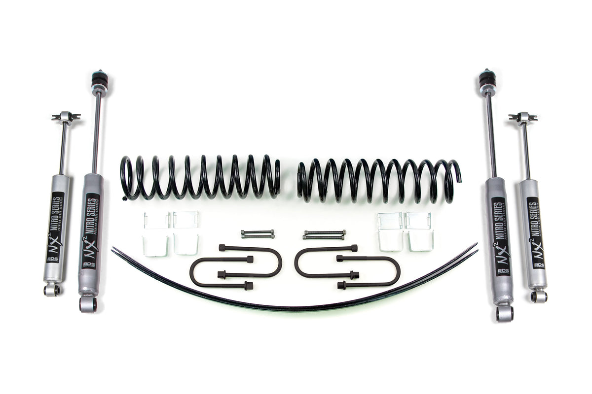 2 Inch Lift Kit | Jeep Comanche MJ (86-91) BDS Suspension