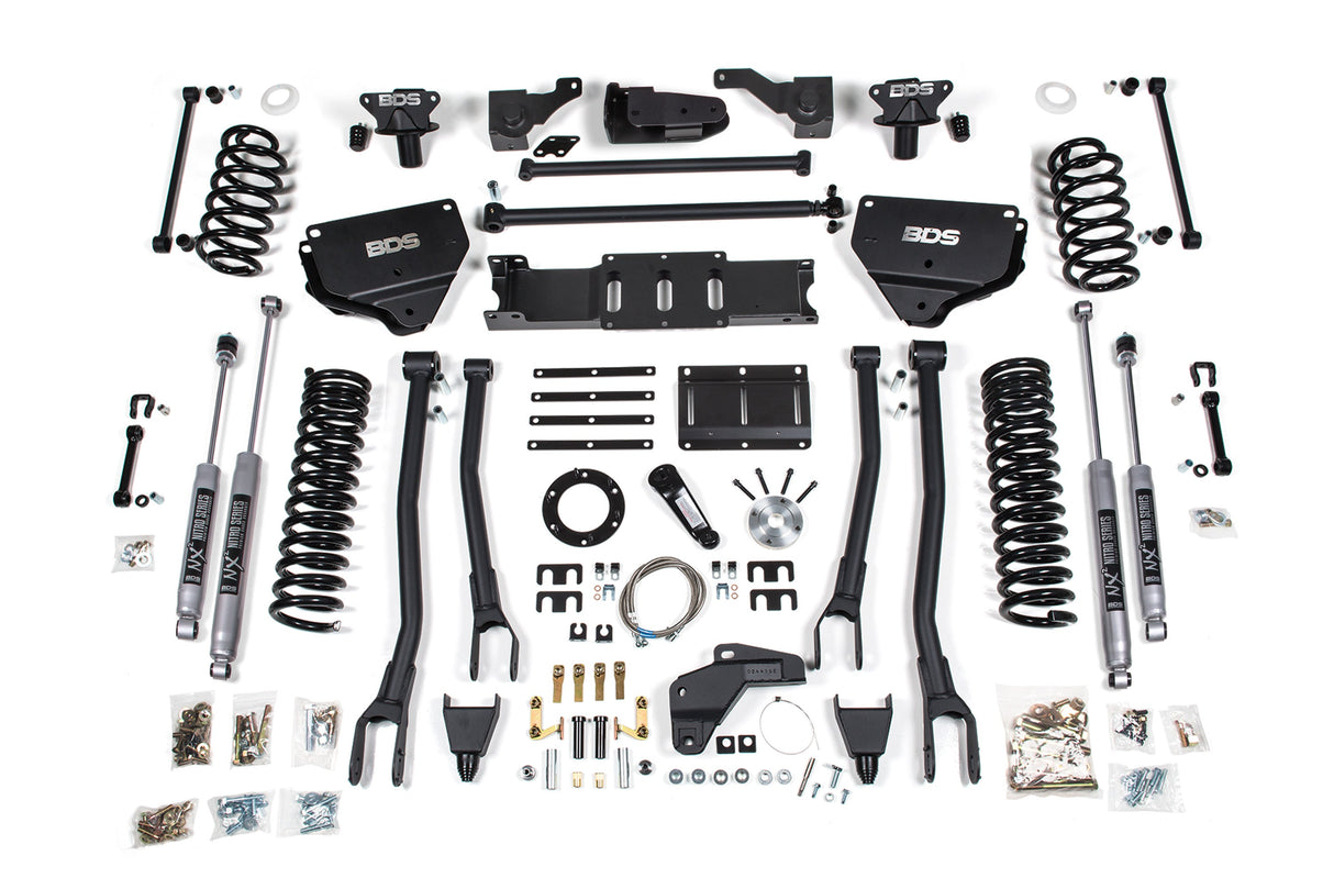 8 Inch Lift Kit w/ 4-Link | Ram 2500 (14-18) 4WD | Diesel BDS Suspension
