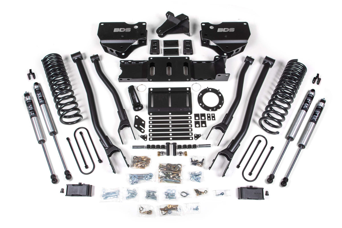 4 Inch Lift Kit w/ 4-Link | Ram 3500 (19-24) 4WD | Diesel BDS Suspension