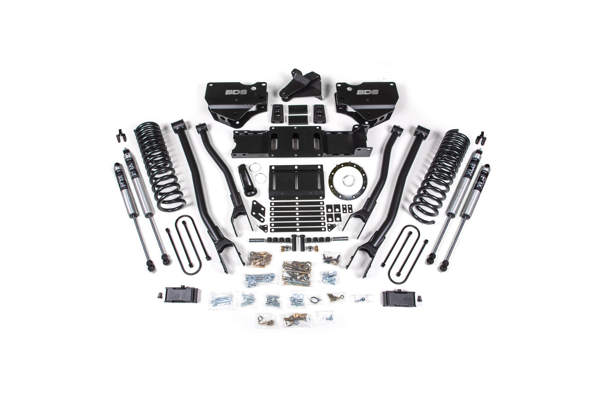 4 Inch Lift Kit w/ 4-Link | Ram 3500 (19-24) 4WD | Diesel BDS Suspension