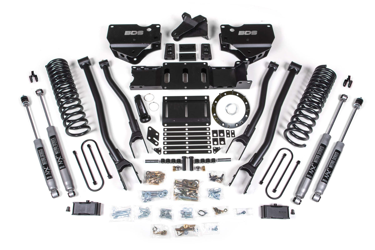 4 Inch Lift Kit w/ 4-Link | Ram 3500 (19-24) 4WD | Diesel BDS Suspension