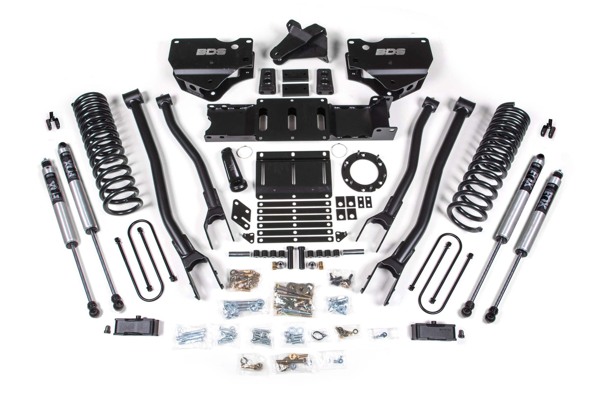 4 Inch Lift Kit w/ 4-Link | Ram 3500 (19-23) 4WD | Diesel BDS Suspension
