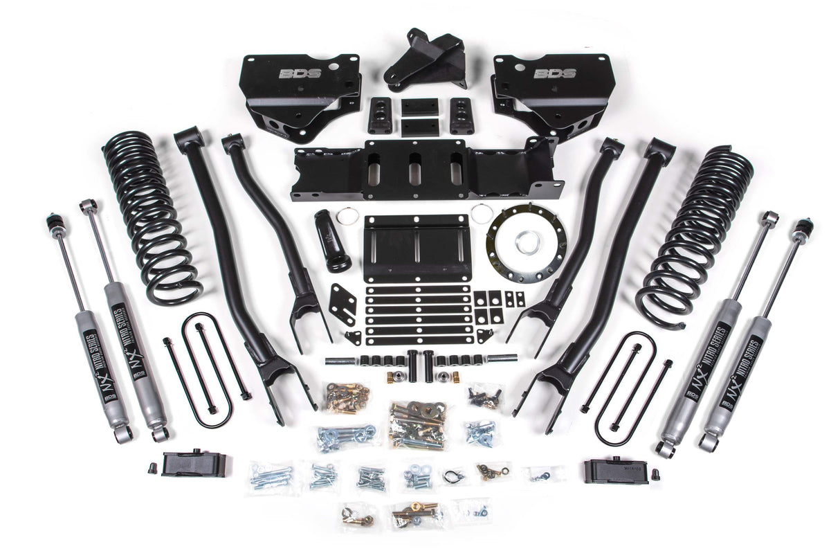 4 Inch Lift Kit w/ 4-Link | Ram 3500 (19-23) 4WD | Diesel BDS Suspension