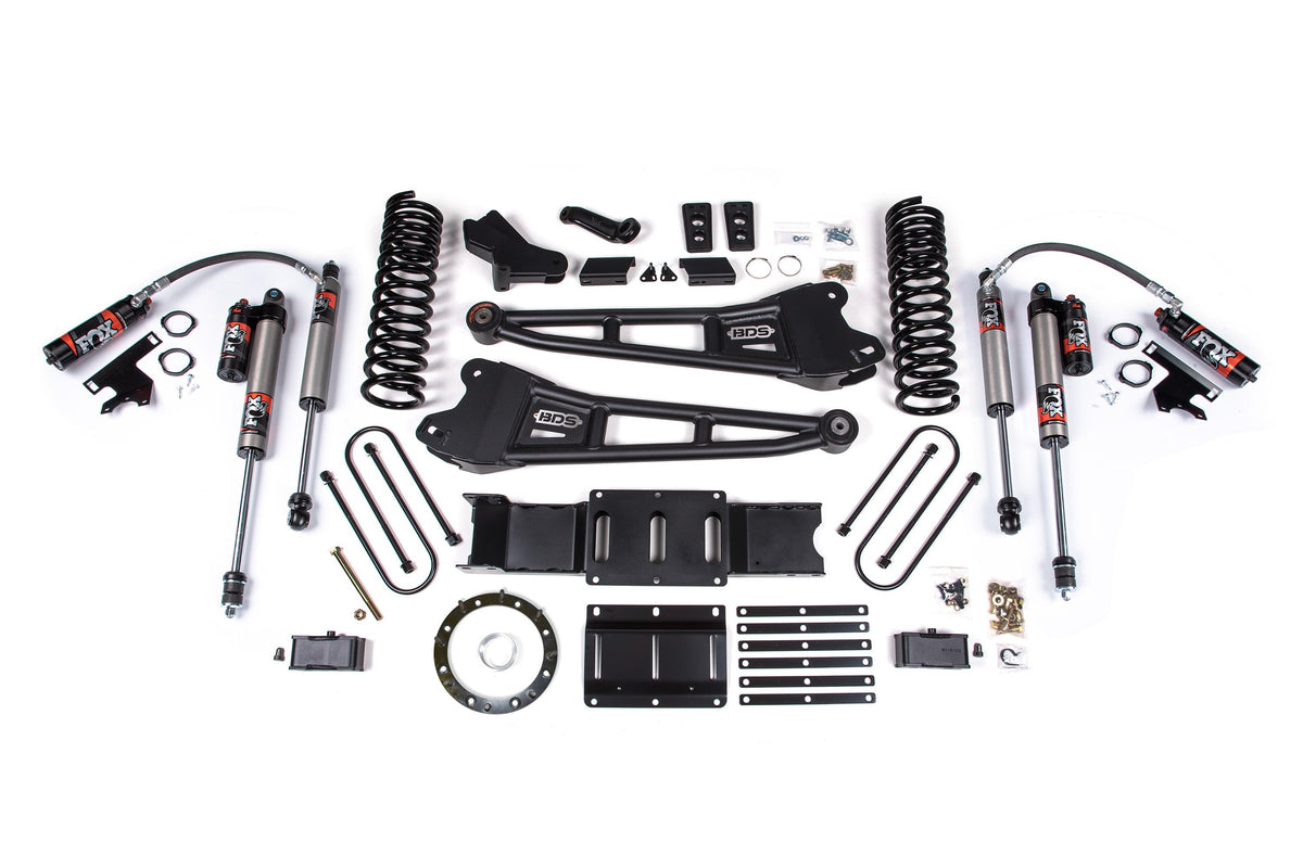 4 Inch Lift Kit w/ Radius Arm | 2 Inch Rear Block | Ram 3500 (19-24) 4WD | Diesel BDS Suspension