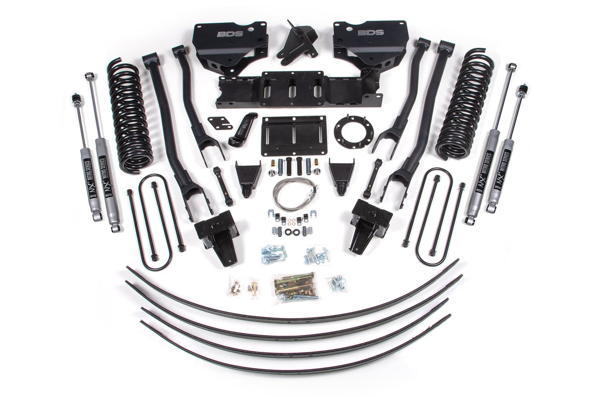 8 Inch Lift Kit w/ 4-Link | Ram 3500 (19-24) 4WD | Diesel BDS Suspension