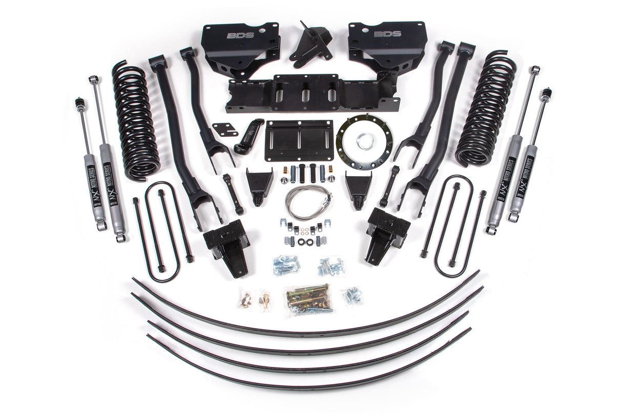 8 Inch Lift Kit w/ 4-Link | Ram 3500 (19-24) 4WD | Diesel BDS Suspension