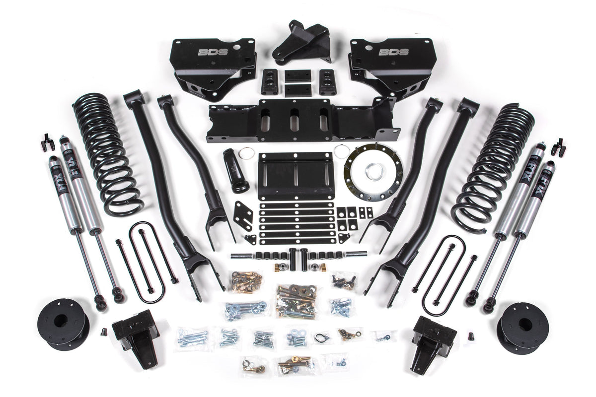 6 Inch Lift Kit w/ 4-Link | Ram 3500 w/ Rear Air Ride (19-24) 4WD | Diesel BDS Suspension