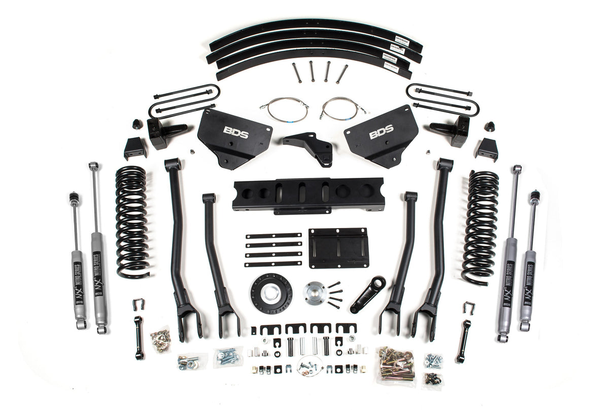 8 Inch Lift Kit w/ 4-Link | Ram 3500 (13-18) 4WD | Diesel BDS Suspension